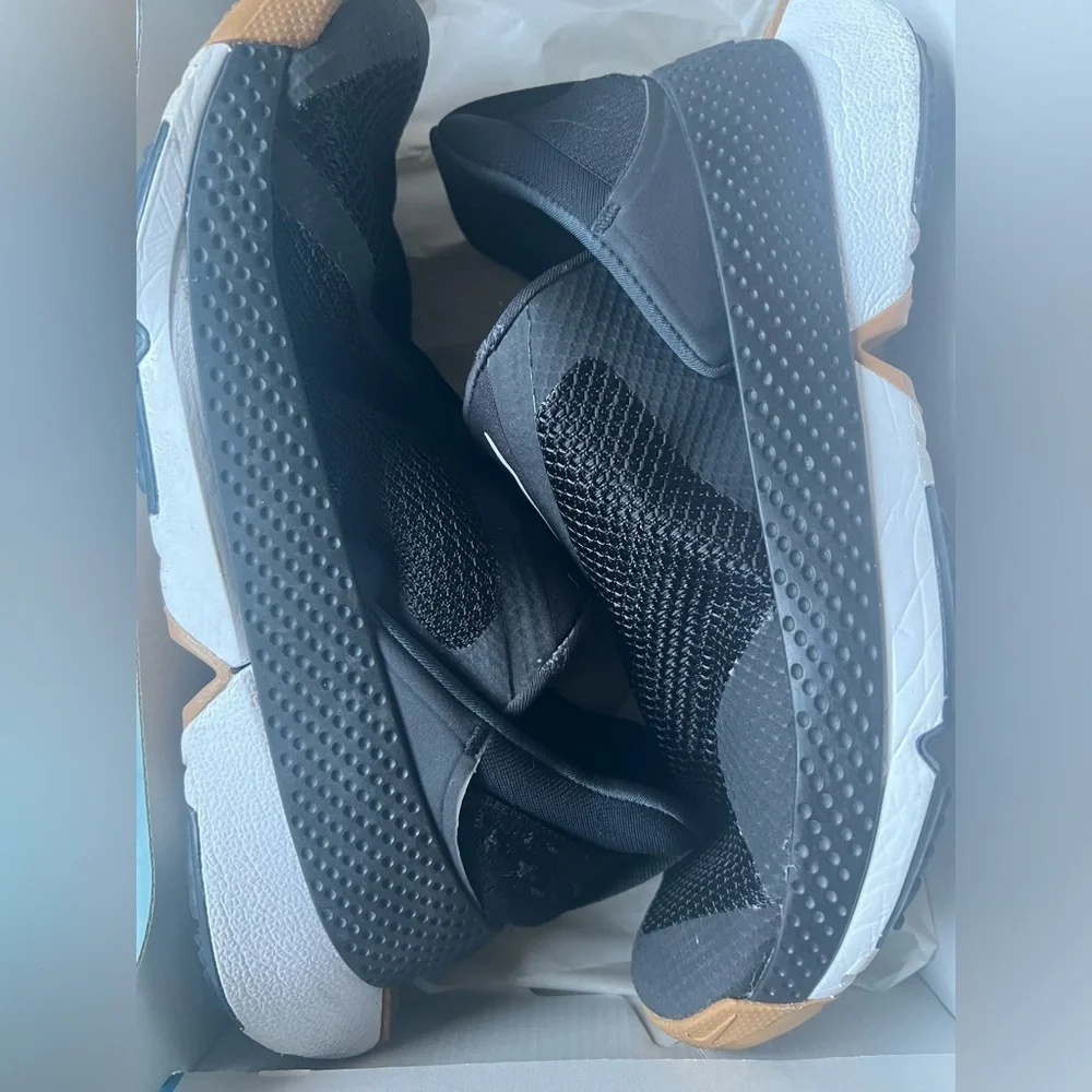 Black and White Athletic Shoes